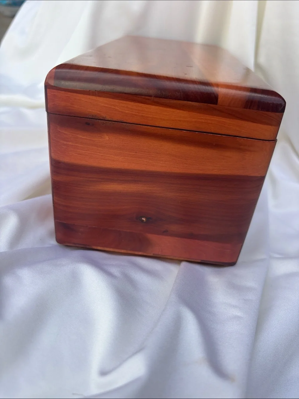 Vintage LANE Mini Cedar HOPE CHEST KEEPSAKE Box